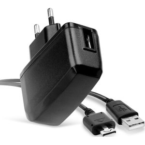 LG KF900 Prada II Oplader + USB Kabel - 1m Laadkabel & AC stroomadapter van subtel