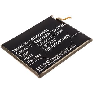 Batterij voor Samsung Galaxy S20 Plus (SM-G986) Accu 4200mAh