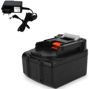 Makita BJN160 Accu Batterij + Oplader 14.4V 4Ah van CELLONIC