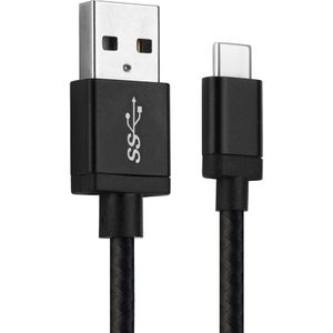 Sony Xperia XA2 Ultra USB Kabel USB C Type C Datakabel 1m USB Oplaad Kabel