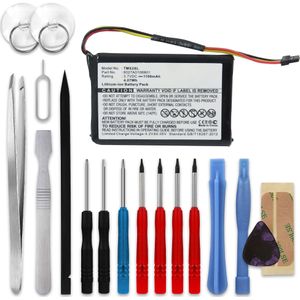 TomTom 4ET0.002.02 Accu Batterij + Schroevendraaier-set 1100mAh van subtel