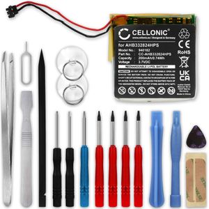 TomTom AHB332824HPS Accu Batterij + Gereedschapsset 17dlg 200mAh van CELLONIC