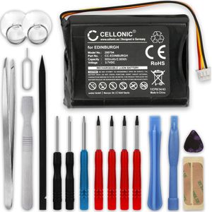 TomTom One V5 Accu Batterij + Schroevendraaier-set 800mAh van CELLONIC