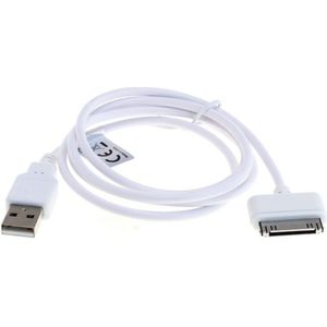 Apple MA591G Kabel 30 Pin Dock Connector Datakabel 1m Laadkabel van subtel