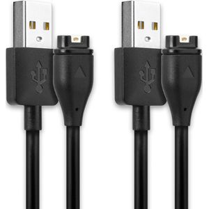 2x Garmin Fenix 6X Pro Solar Kabel Smartwatch Connector Datakabel Laadkabel van subtel