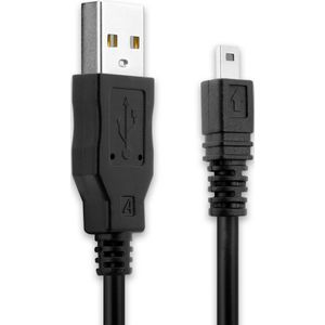 Kabel 8 Pin Camera Mini USB B Datakabel 1.5m Laadkabel van CELLONIC