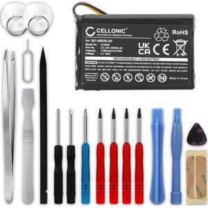 Mitac Mio 1ICP6/35/51 Accu Batterij + Gereedschapsset 17dlg 1100mAh van subtel
