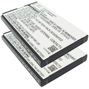 2x ZTE MF91 Accu Batterij 2000mAh van subtel