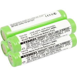 2x Panasonic KX-TG4033 Accu Batterij 700mAh van subtel