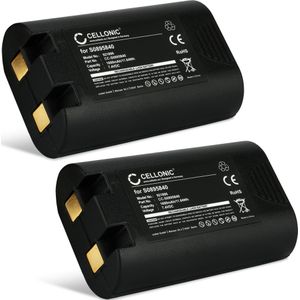 2x Dymo LabelManager 420P Accu Batterij