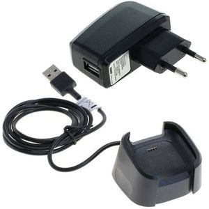 FitBit Versa 2 Oplader + USB Kabel - Laadkabel & AC stroomadapter van subtel