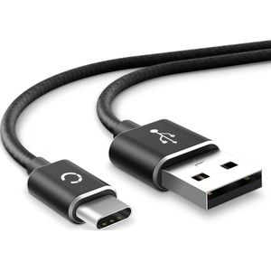 Samsung Galaxy Tab S7 FE SM-T730 Kabel USB C Type C Datakabel 1m Laadkabel van CELLONIC