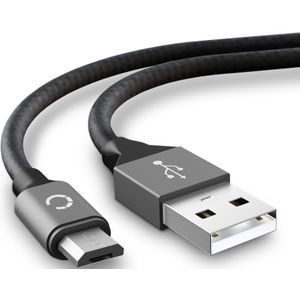 Samsung GT-i9070 Galaxy S Advance Kabel Micro USB Datakabel 2m Laadkabel van CELLONIC
