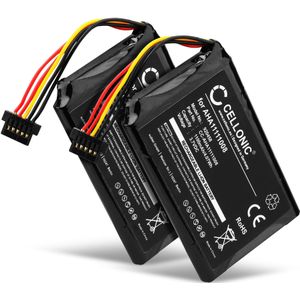 2x TomTom 4PL60 Accu Batterij 1100mAh van CELLONIC