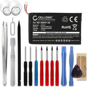 Garmin Nüvi 2597LMT Accu Batterij + Schroevendraaier-set 1200mAh van CELLONIC
