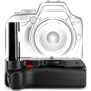 Nikon D3000 battery grip MB-D60 accuhouder voor EN-EL14 - vertical grip portret modus en ontspanner