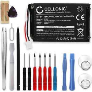 Navigon 92 Plus Accu Batterij + Schroevendraaier-set 1000mAh van CELLONIC