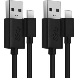 2x GoPro Hero 10 USB Kabel USB C Type C Datakabel 1m USB Oplaad Kabel