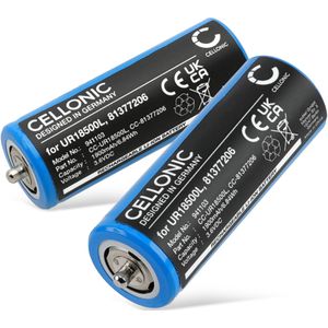 2x Braun Silk-epil 7 Dual Epilierer 7771 Accu Batterij 1900mAh van CELLONIC
