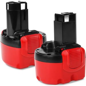 2x Bosch PSR 9.6 VE-2 Accu Batterij 9.6V 3Ah van CELLONIC