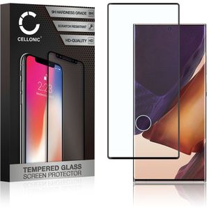 Samsung Galaxy Note 20 Ultra Schermbeschermer 9H getemperd glas 3D Full Cover van CELLONIC