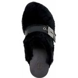 Scholl - Pescura Alaska - Klomp - Zwart - Synthetisch Bont