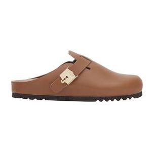 Scholl - Grace - Klomp - Cognac - Leer