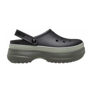 Klomp Crocs Unisex Classic Stacked Clog Black-Schoenmaat 36 - 37