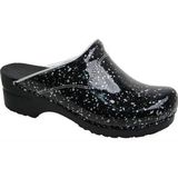 Sanita - Flex 314 - Medische Klompen - Black Diamond - Leer - PU Zool