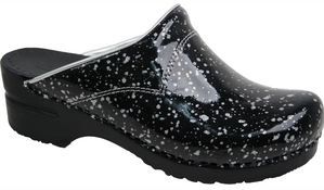 Sanita - Flex 314 - Medische Klompen - Black Diamond - Leer - PU Zool