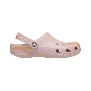 Klomp Crocs Classic Swirl Dye Clog Pink Rose-Schoenmaat 38 - 39