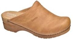 Klomp Sanita Original Segan Open Cognac Vegan-Schoenmaat 36