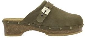 Scholl - Pescura - Klomp - Khaki - Suède - 39