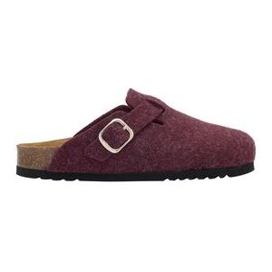 Klomp Scholl Women Fae New Felt Plum-Schoenmaat 40