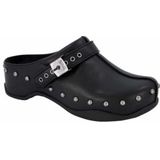 Scholl - Pescura Phoebe - Klomp - Zwart - Leer