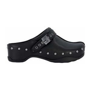 Scholl - Pescura Phoebe - Klomp - Zwart - Leer