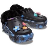 Crocs - Happy Socks Stomp - Klomp - Zwart - Teal - Croslite