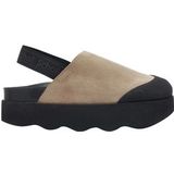 Scholl - Abby E - Klomp - Donkerbeige - Suède