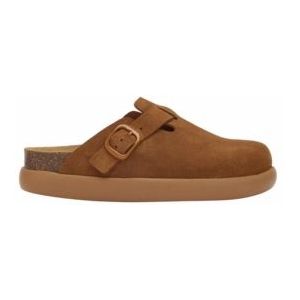 Scholl - Fae Chunky Suede Q - Klomp - Cognac - Suède