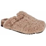 Scholl - Fae New F - Klompen - Beige - Schapenvacht