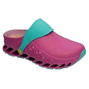 Klomp Scholl Unisex Evoflex Fuchsia Emerald-Schoenmaat 45