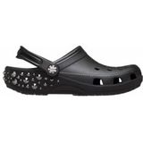 Crocs - Classic Studded Clog - Zwart - Klomp