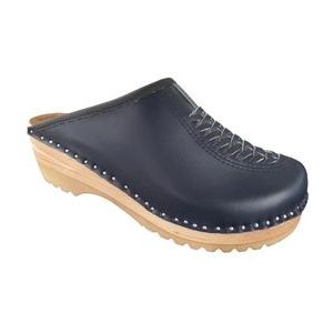 Troentorp - Bastad Original - Klompen - Blauw - Leer