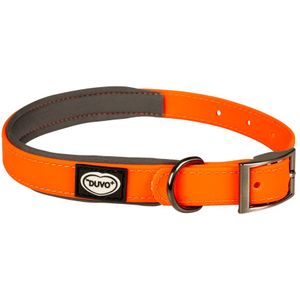 Duvo+ EXPLOR South halsband PVC neon oranje XL - 40-65cm/25mm