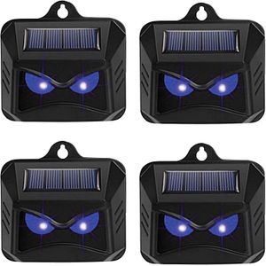 Isotronic Dierenverjager met Blauw LED licht 4 stuks