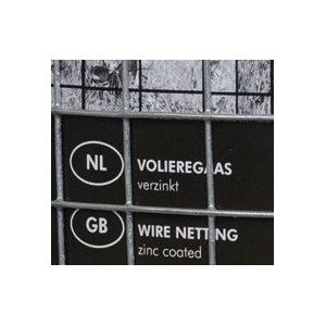 Junai.nl Premium volière gaas 19x19x1.45 mm, rol 1.00x25 meter