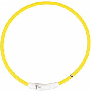 Duvo+ Flash light halsband 35 cm Geel