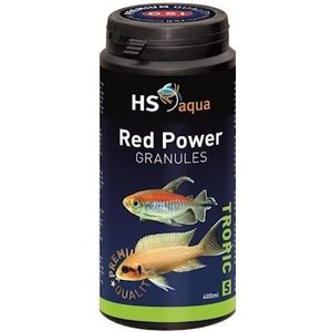 HS Aqua Red Power Granules S | voor kleine vissen 400ML