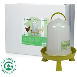 Gaun Pluimvee drinktoren Bio green lemon met pootjes 1,5 liter