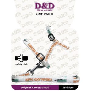 D&D Home Catwalk/Original Small Harness 18-28CM Wit